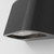Mast Twin 2 Light Black IP44 Outdoor Wall Light