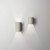 Dunbar Grey Concrete 16cm LED IP65 Coastal Wall Light