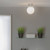 Denver Polished Chrome with White Diffuser IP44 Bathroom Ceiling Light
