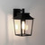 Richmond Black 20cm Lantern IP23 Wall Light