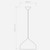Ginestra Matt White 30cm Pendant Light