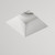Blanco Plaster Square Recessed Ceiling Light