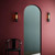 Harvard Natural Brass 35cm IP44 Wall Light