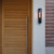 Harvard Natural Brass 35cm IP44 Wall Light