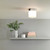 Sabina Polished Chrome with White Diffuser 17cm IP44 Bathroom Ceiling Light