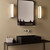 Mashiko Classic 2 Light Matt Gold 36cm IP44 Bathroom Wall Light
