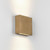 Elis Solid Brass Twin LED IP54 Outdoor Wall Light