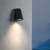 Mast Gloss Glaze Black IP44 Coastal Wall Light