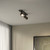 Ascoli 2 Light Twin Bronze Adjustable Bar Ceiling Spotlight