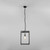 Homefield Black 30cm IP23 Outdoor Pendant Light