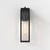 Harvard Black Lantern IP44 Wall Light