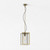 Homefield Natural Brass 18cm IP23 Outdoor Pendant Light