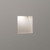 Borgo Trimless Matt White 6.5cm 2700K LED Recessed Wall Light
