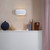 Aria White Plaster Wall Light