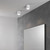 Kos Black Round 10cm 3000K LED IP65 Outdoor Surface Downlight