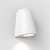 Mast White Concrete IP44 Coastal Wall Light