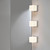 Cube Polished Chrome with White Glass IP44 Bathroom Wall Light