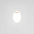 Leros Trimless Matt White LED Recessed Wall Light