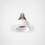 Trimless Matt White Round Adjustable Recessed Ceiling Light