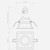 Minima Slimline Matt White Square Fire-Rated IP65 Recessed Bathroom Ceiling Light