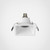Minima Slimline Matt White Square Fire-Rated IP65 Recessed Bathroom Ceiling Light