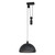 Eglo Lighting Winkworth 1 Black Steel Rise and Fall Pendant Light