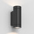 Dartmouth Black Up and Down Twin LED IP54 Outdoor Wall Light