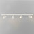 Ascoli 4 Light Bar White Adjustable Bar Ceiling Spotlight