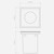 Gramos Solid Brass IP65 Square Ground Recessed Light