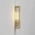 Harvard PVD Brushed Brass 35cm IP44 Wall Light