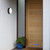 Kea Black 25cm LED IP65 Outdoor Wall or Ceiling Light