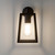Calvi Black 21.5cm IP23 Outdoor Wall Light