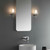 Arezzo Polished Chrome with Clear and Opal Glass IP44 Bathroom Wall Light