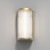 Versailles Matt Gold Dimmable 25cm 3000K LED IP44 Bathroom Wall Light