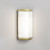 Versailles Matt Gold Dimmable 25cm 3000K LED IP44 Bathroom Wall Light