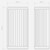 Versailles Matt Gold Dimmable 25cm 3000K LED IP44 Bathroom Wall Light