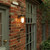 Cabin Bronze with Frosted Glass Diffuser IP44 Wall Light