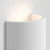 Serifos 2 Light White Plaster Up and Down Wall Light