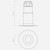 Astro Lighting Void Matt White 5.5cm IP65 Recessed Bathroom Ceiling Light 