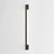 Palermo Matt Black 11.7w LED IP44 Bathroom Wall Light