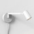 Astro Lighting Ascoli Matt White Adjustable Reading Plug-in Wall Spotlight 