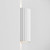 Kymi 2 Light White Plaster Up and Down 30cm Wall Light