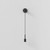 Wall Pendant Matt Black Suspension Wall Light