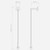 Wall Pendant Matt Black Suspension Wall Light