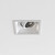 Minima Slimline Matt White Square Adjustable Fire-Rated Recessed Ceiling Light