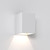 Oslo White 10cm LED IP65 Outdoor Wall Light