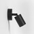 Dartmouth Black Adjustable IP44 Outdoor Wall Spotlight