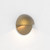 Astro Lighting Tivola Antique Brass 3000K LED IP65 Recessed Wall Light 