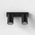 Astro Lighting Dartmouth 2 Light Black Adjustable IP44 Outdoor Wall Spotlight 
