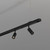 Can Matt Black 3cm 48V Track DALI LED Ceiling Spotlight
